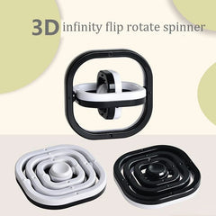 3D Flip Spinner – Stress & Focus Toy