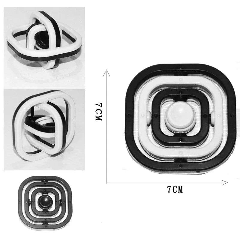 3D Flip Spinner – Stress & Focus Toy